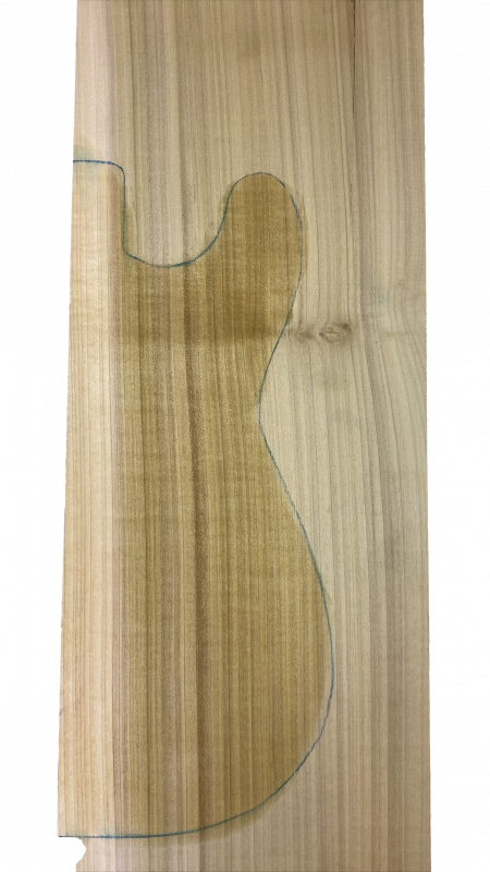 BodyTulip Tree, Prime AA, 2-pc.grainmatched